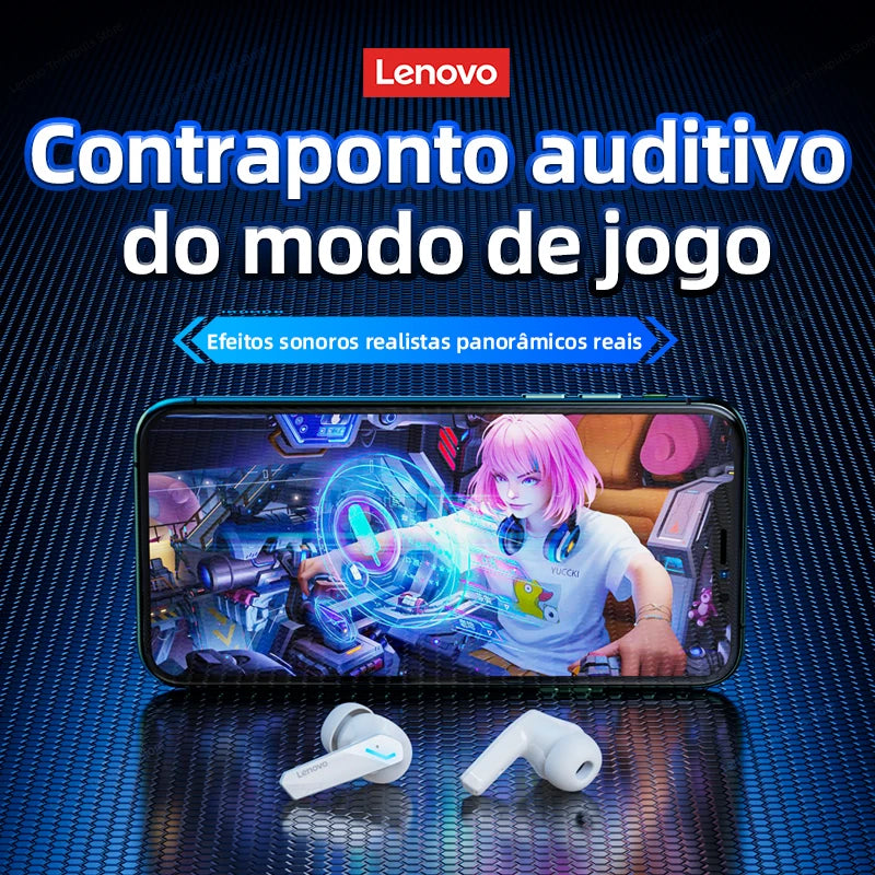 Fone de ouvido original Lenovo Pro 5.3 Bluetooth