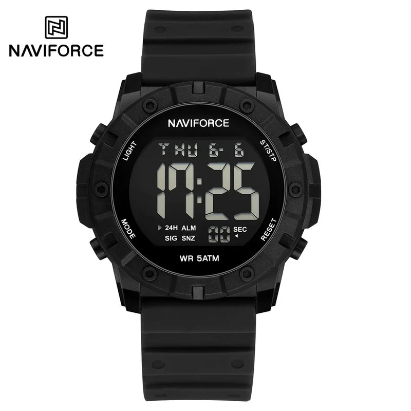 NAVIFORCE Relógio Digital LED Luminoso