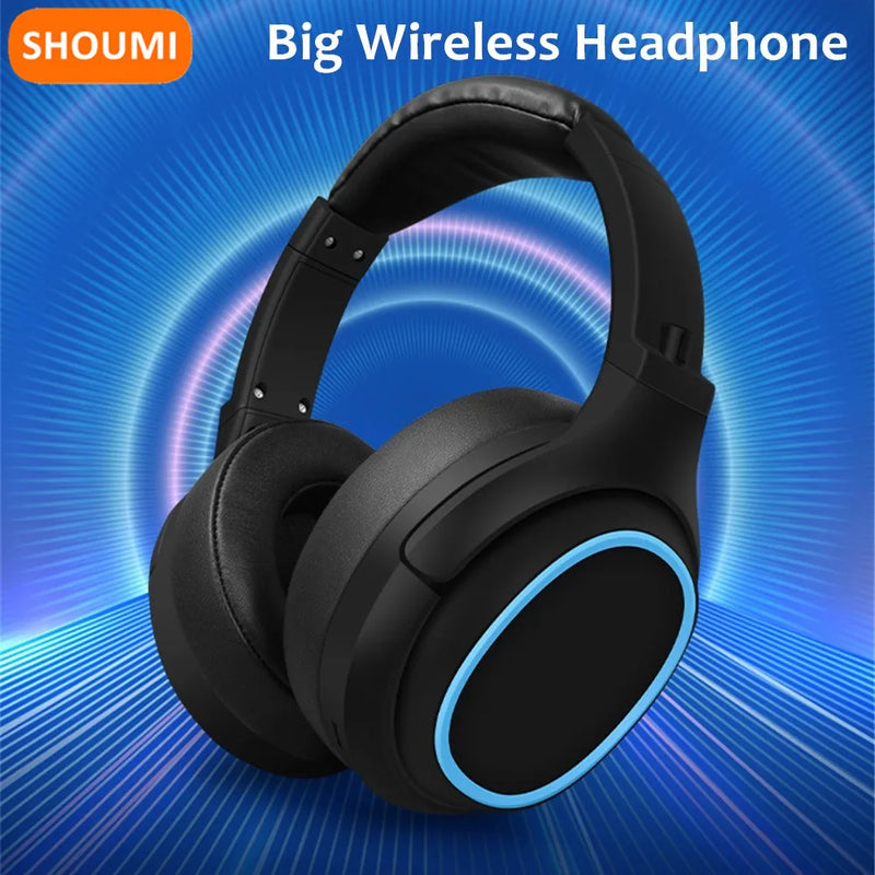 Fone de ouvido Shoumi Large Earmuffs Bluetooth