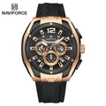 NAVIFORCE Relógio Masculino Quartzo Cronógrafo Data Automática Luminoso