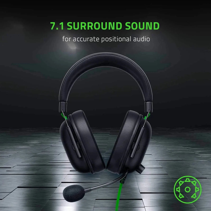 Fone de ouvido com fio Razer BlackShark V2 surround 7.1