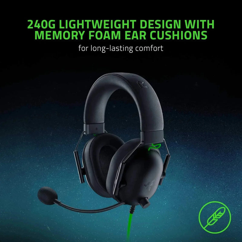 Fone de ouvido com fio Razer BlackShark V2 surround 7.1