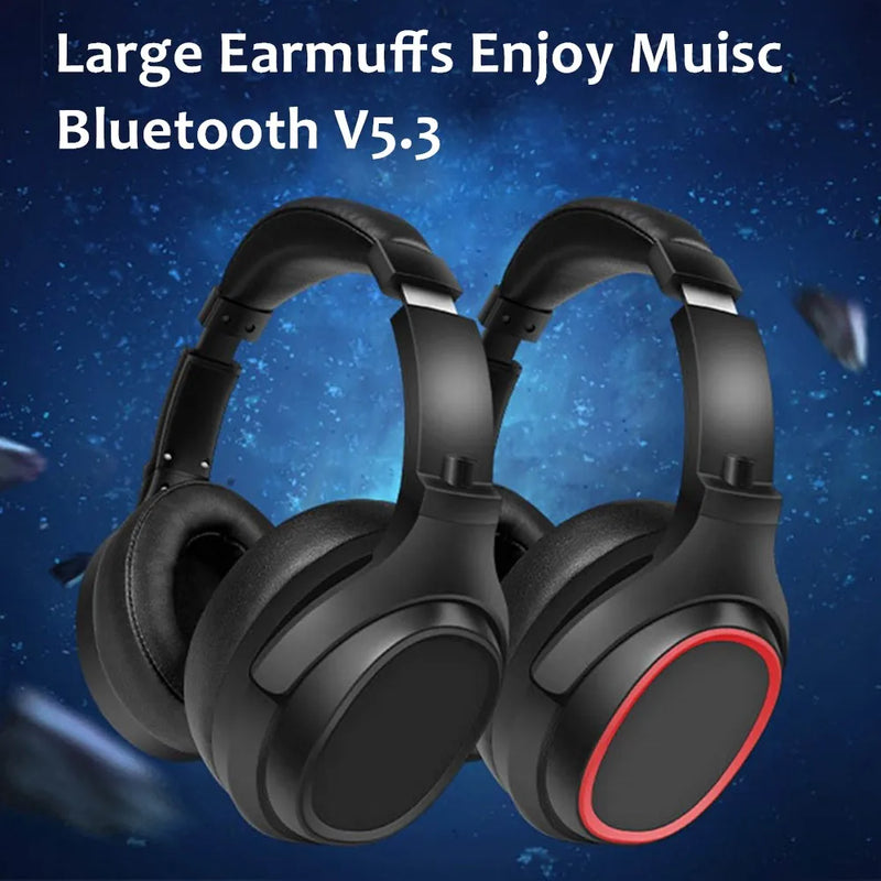 Fone de ouvido Shoumi Large Earmuffs Bluetooth