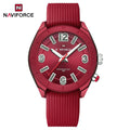 NAVIFORCE Relógio de pulso feminino fashion luxuoso