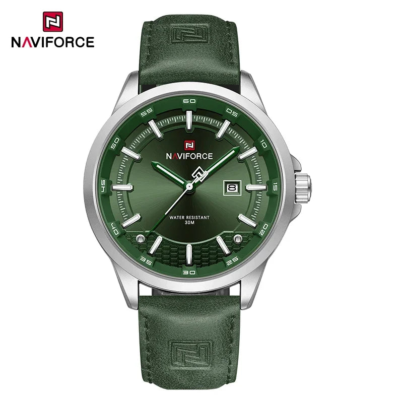 NAVIFORCE Relógio Masculino Quartzo Luxo de Alta Qualidade