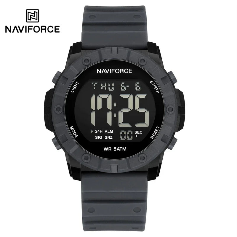 NAVIFORCE Relógio Digital LED Luminoso