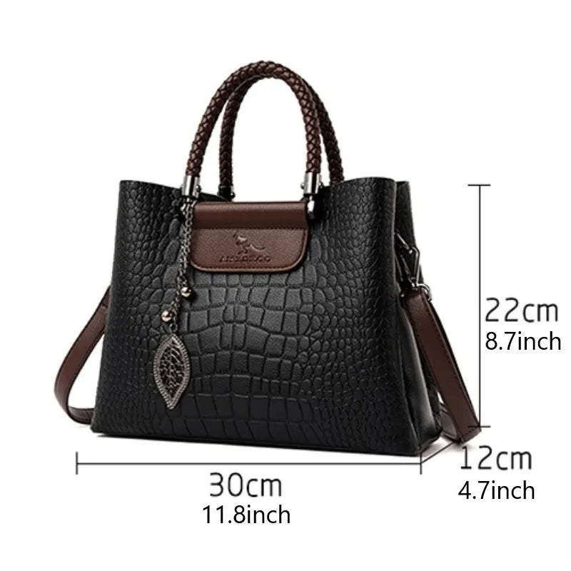 Bolsa feminina Designer Luxo couro