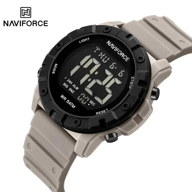 NAVIFORCE Relógio Digital LED Luminoso